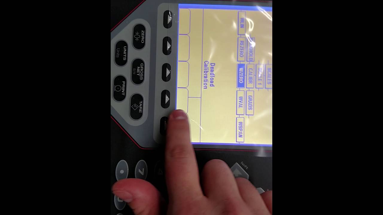 920i Scale Calibration