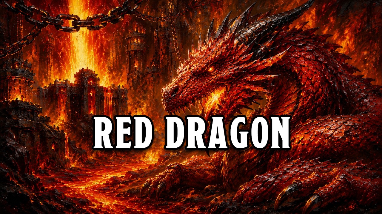 Epic Dragon Battle Music 🐉 Dark Fantasy D&D Combat | Red Dragon Boss Fight (1 Hour)