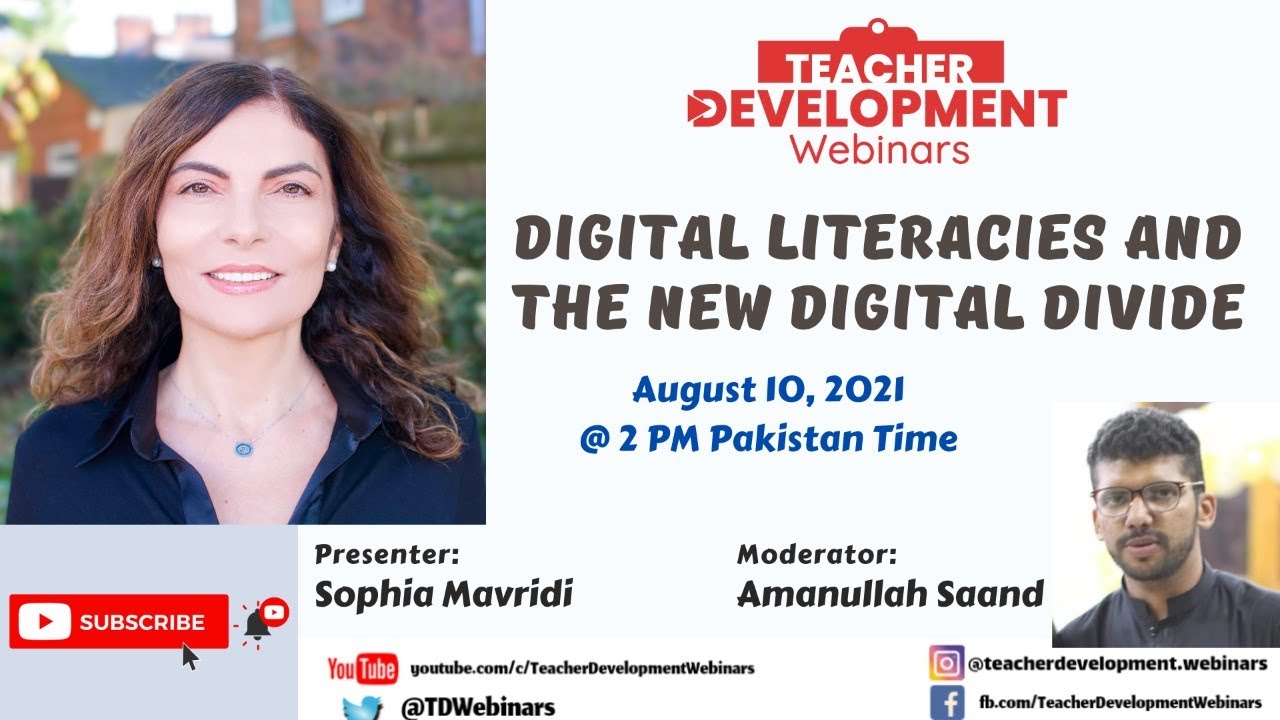 Sophia Mavridi - Digital Literacies and the New Digital Divide