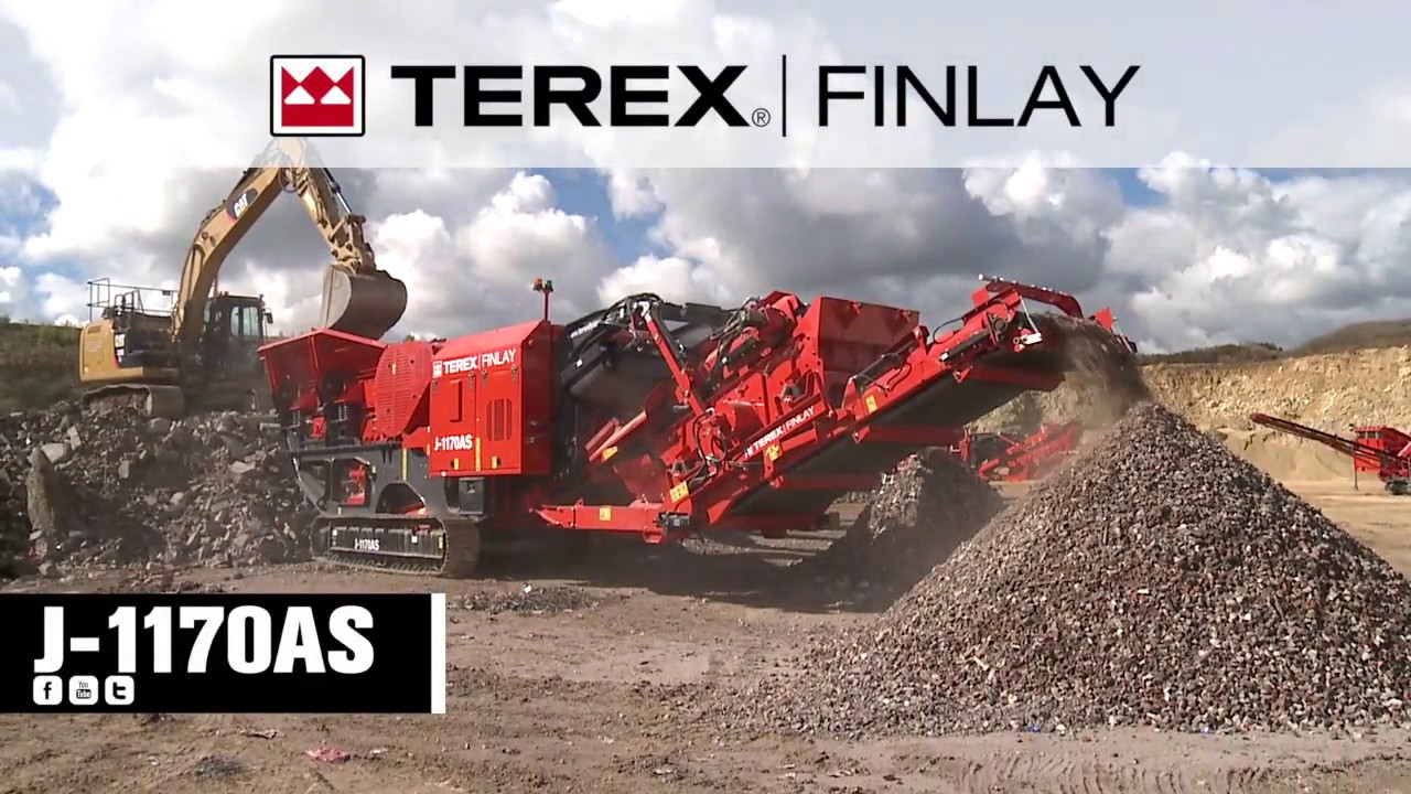 Terex Finlay J-1170AS Impact Crusher | OPS Screening & Crushing