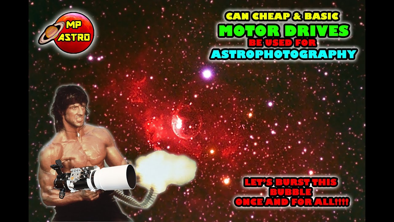 Can cheap & basic Motor Drives be used for Astrophotography??? NO AI CONTENT!!! REAL ASTRO!!!
