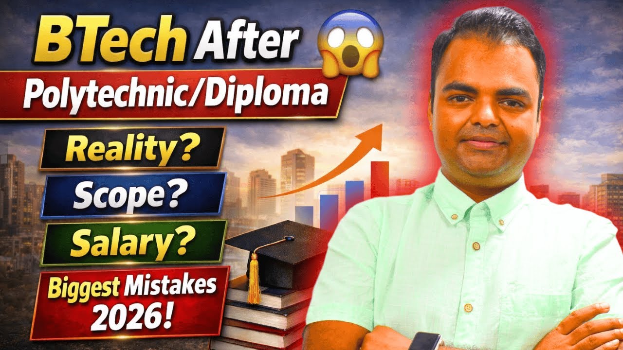 BTech After Polytechnic/Diploma 😱  Reality, Scope, Salary & Biggest Mistakes 2026