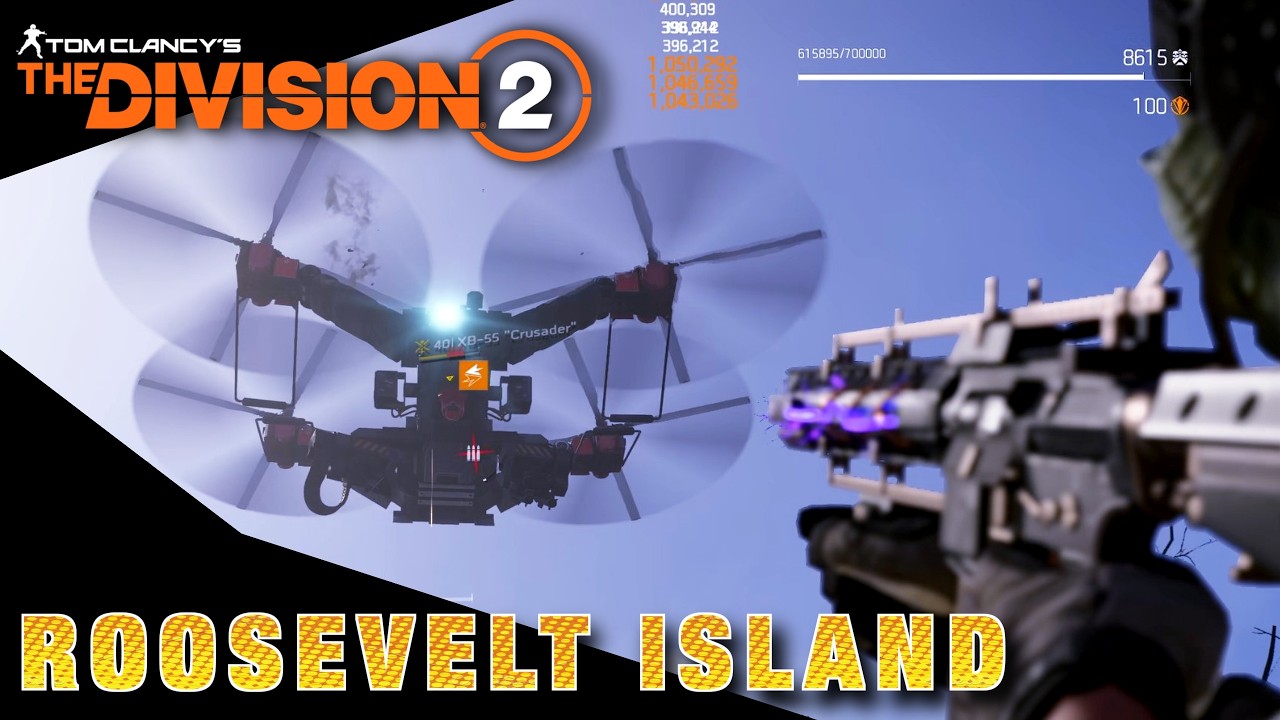 Solo Legendary Roosevelt Island (19min23s) - The Division 2