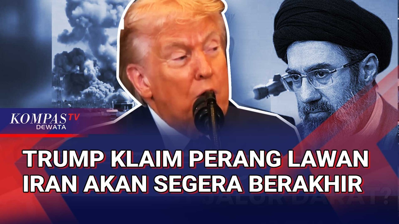 Trump Klaim Perang Melawan Iran Akan Segera Berakhir