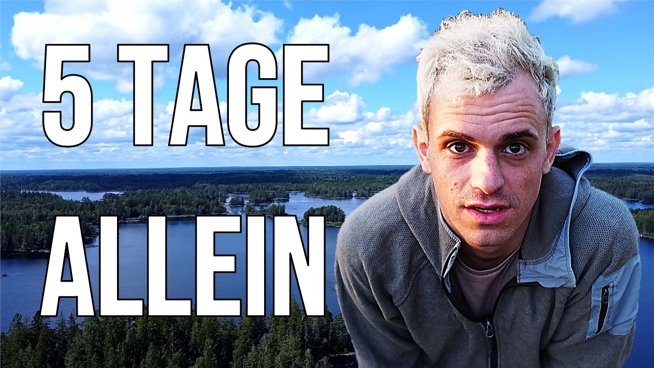 5 Tage Solo Survival | Kein Wasser, kein Essen, kein Zelt – Verlaufen & Gestrandet (Teil 1)