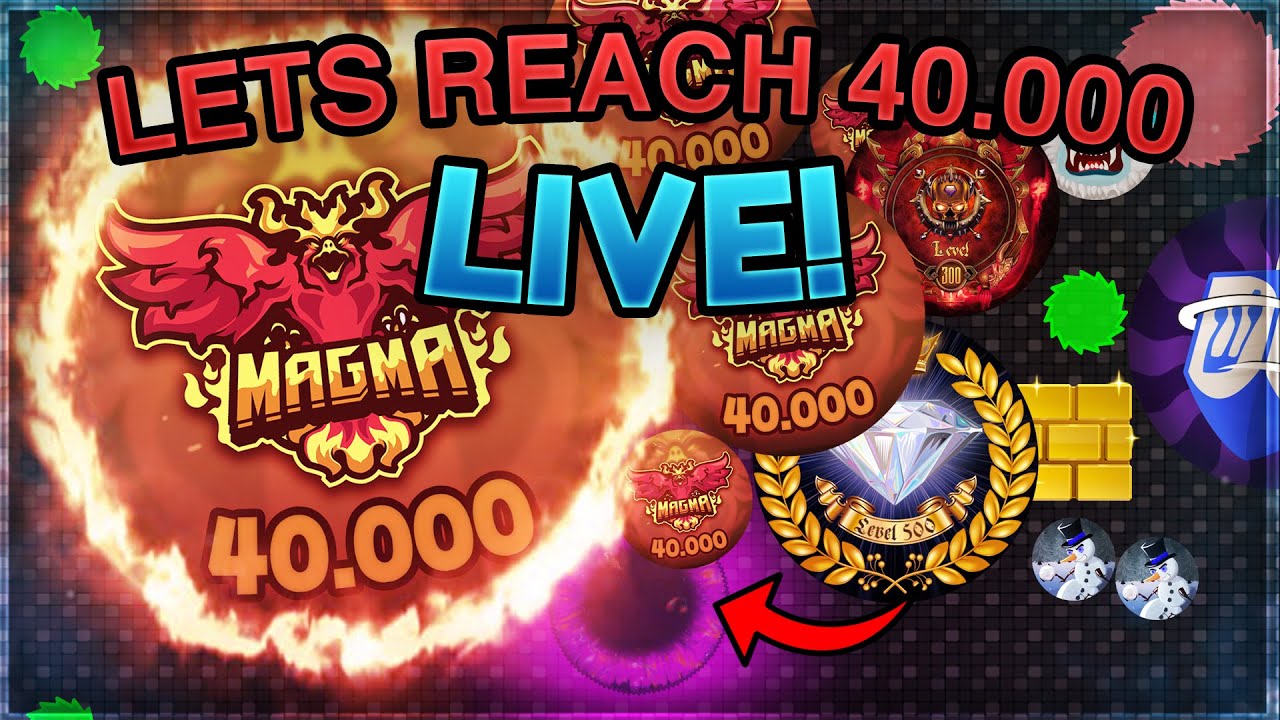 AGMA.IO LIVESTREAM WITH MAGMA! (LET'S REACH 40.000)