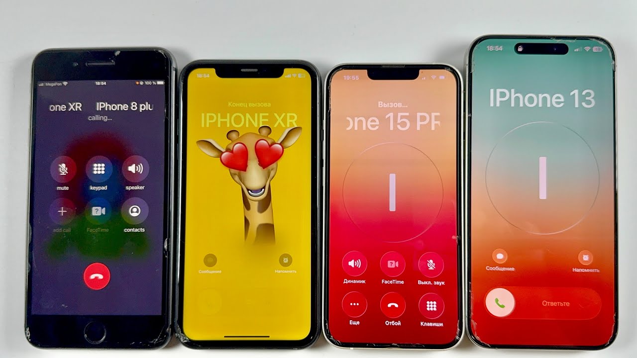 Incoming Outgoing Calls IPhone 8 Plus, IPhone XR, IPhone 14, IPhone 15 PRO MAX group FaceTime Calls