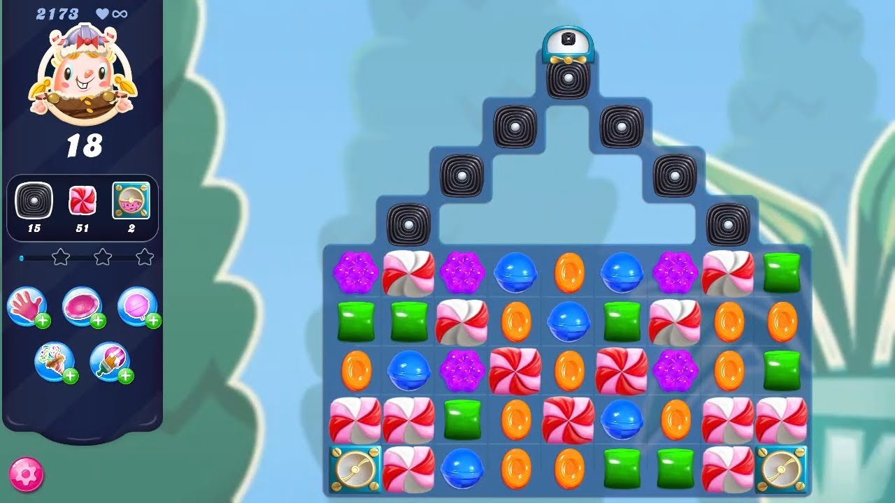 Candy Crush Saga LEVEL 2173 NO BOOSTERS (new version)