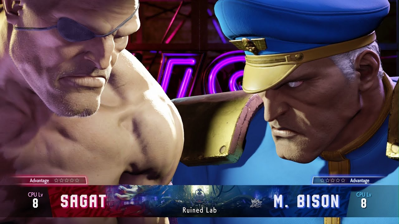 Street Fighter 6 - Sagat 🐅 vs. Bison 🐎 (PS5)