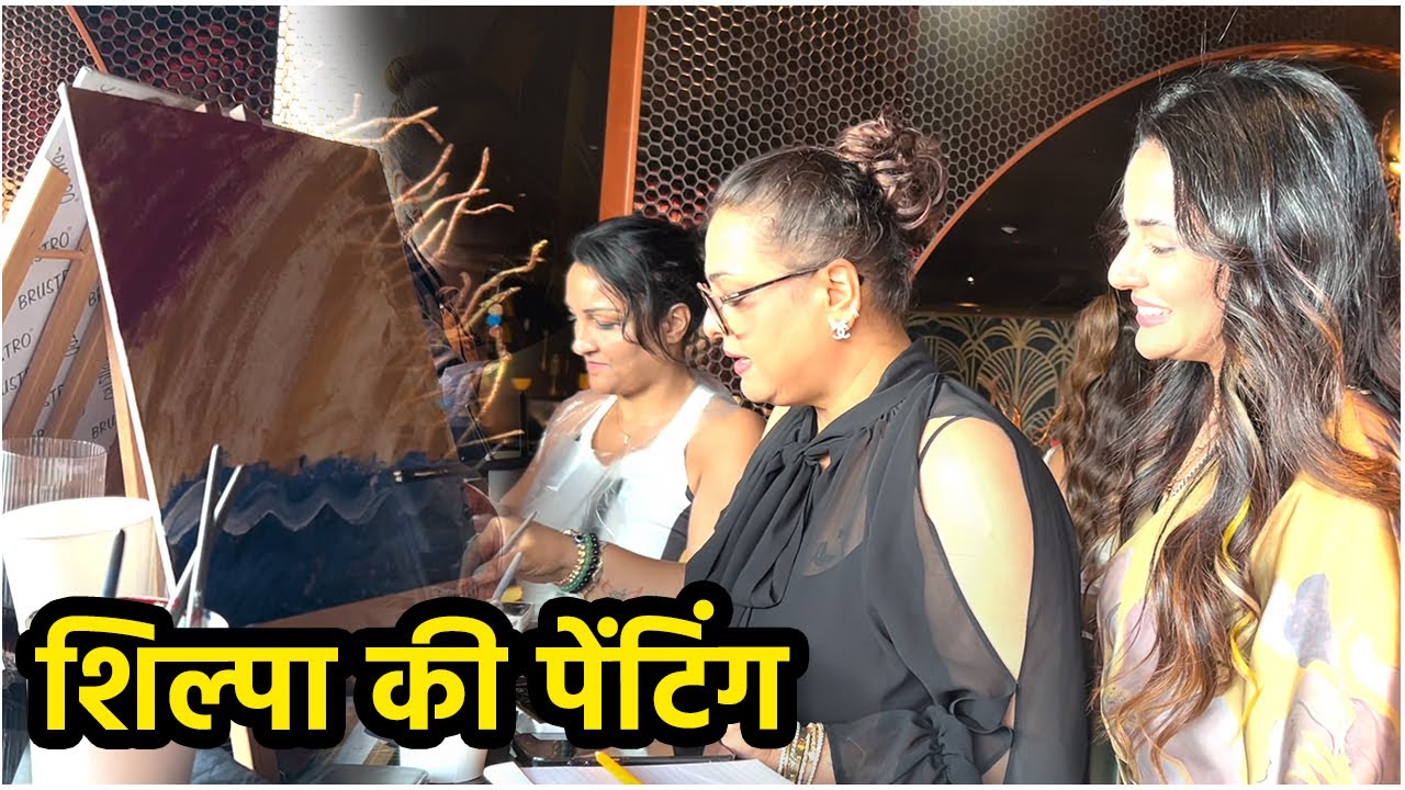 Shilpa Shirodkar Attends Sara Arfeen Khan Art Therapy