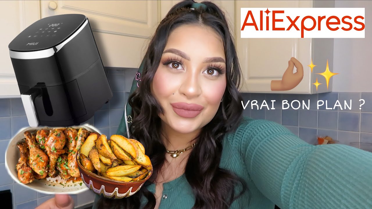 Je test le AIRFRYER d'Aliexpress ( JE VALIDE !!! ) | SAPHIR BEAUTY