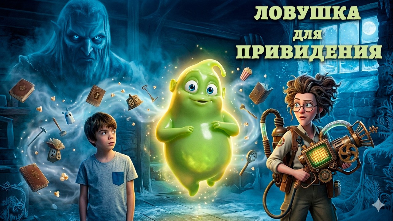 САМОЕ МИЛОЕ ПРИВИДЕНИЕ! Ловушка для привидения.