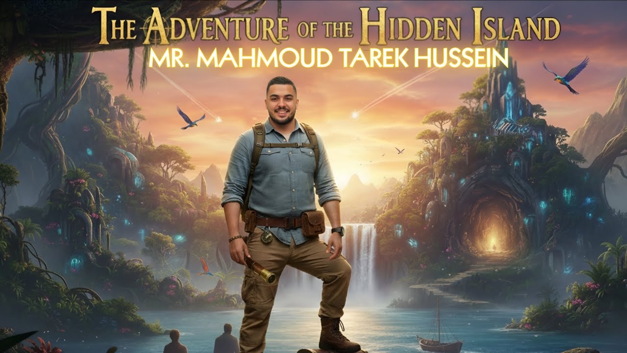 The adventure of the hidden island | قصة الصف الثاني الإعدادي | مغامرة إلى الجزيرة الخفية #fyp 