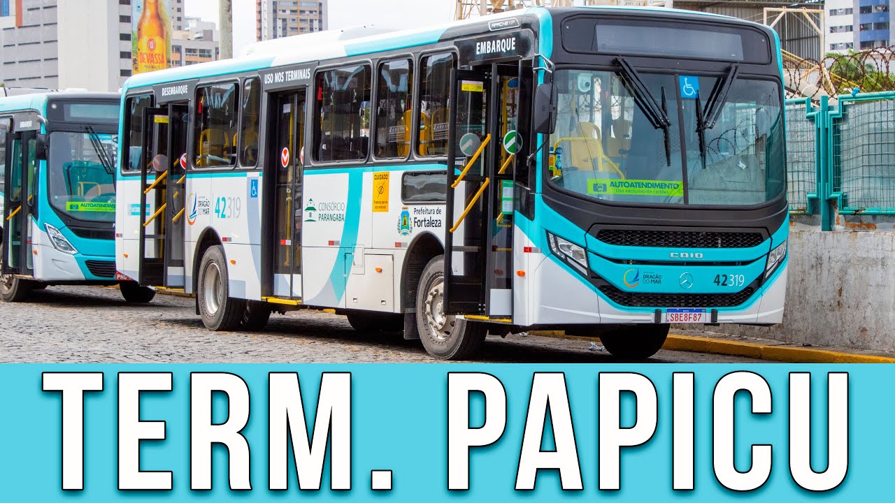 Terminal Papicu (Fortaleza/CE) - Movimentação de Ônibus #782