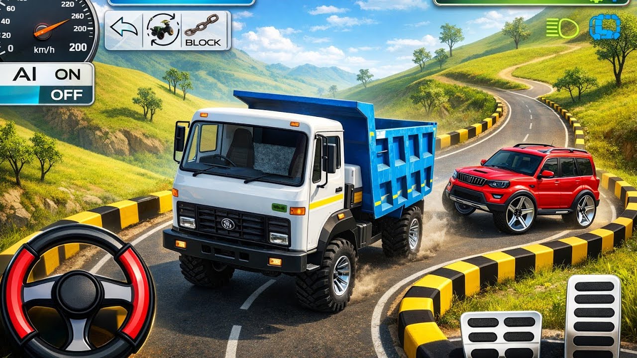 Doing stunts with Scorpio 4x4 & Dumper | 