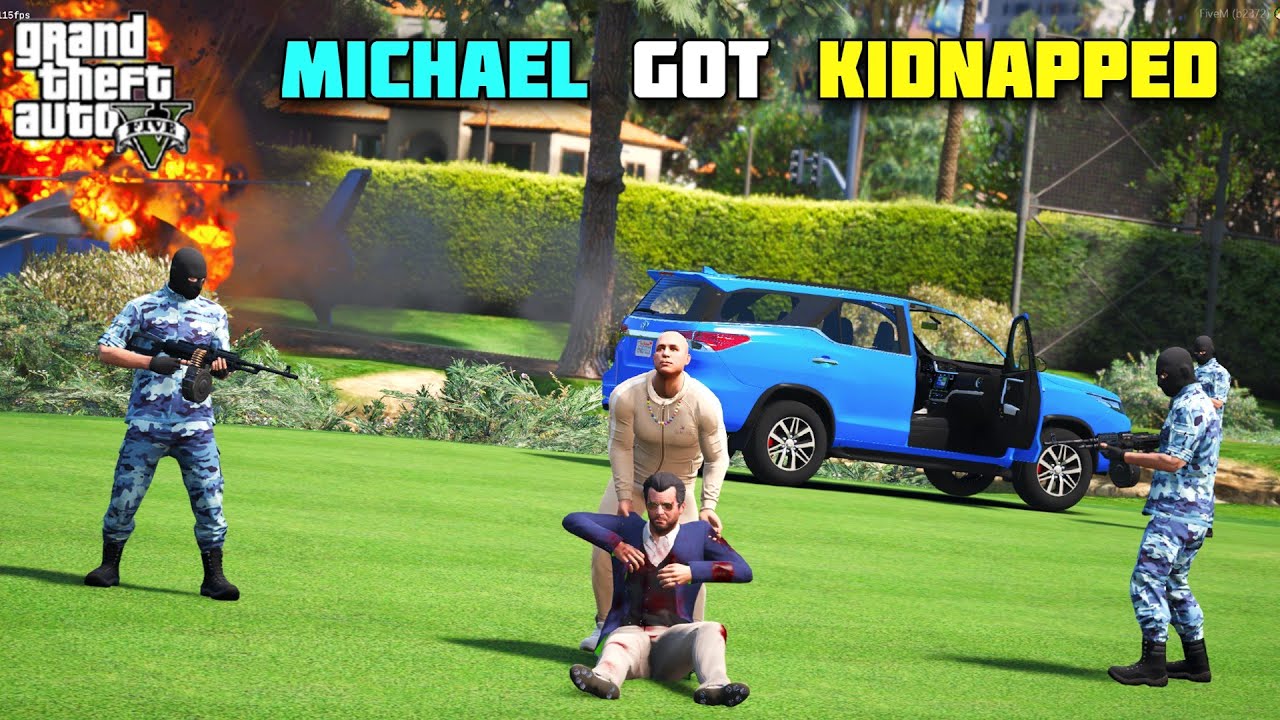 GTA 5 : RUSSIAN DON KIDNAPPED MICHAEL || BB GAMING