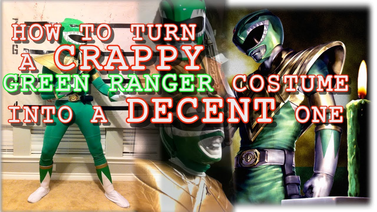 How to Turn a Crappy Green Ranger Costume Into a Decent One!