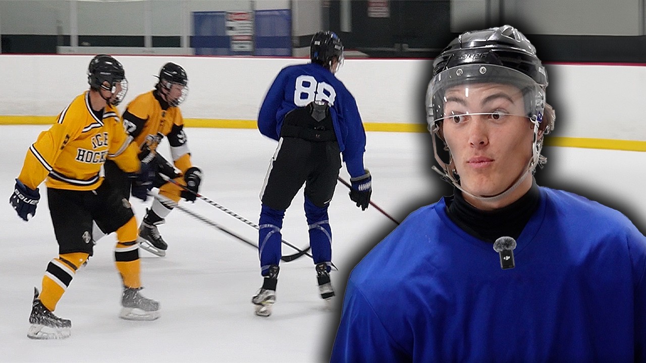 I COULDN’T BELIEVE HE SCORED THIS NASTY GOAL | Mic'd Up Hockey Goalie