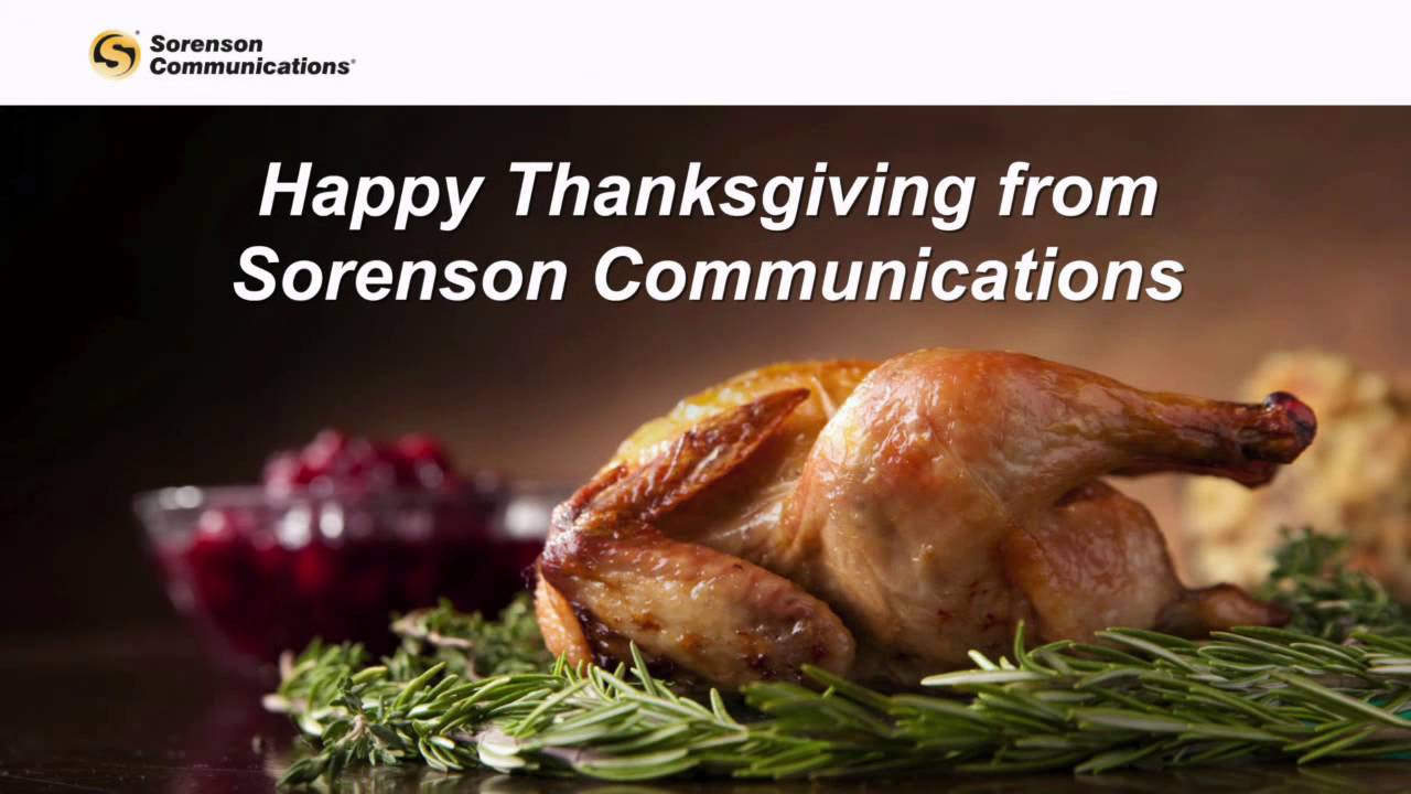 Happy Thanksgiving from SVRS!