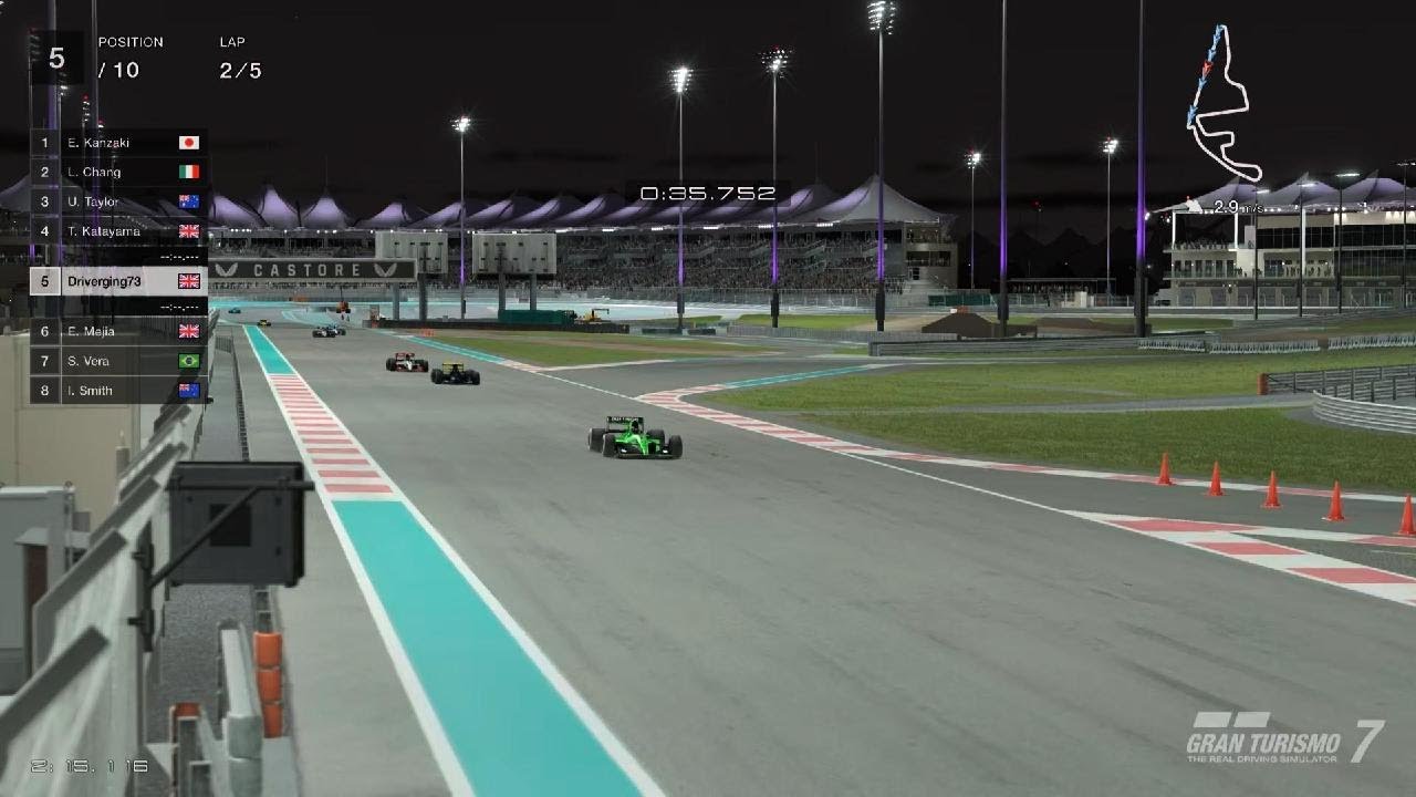 F3500 weekly challenge race.