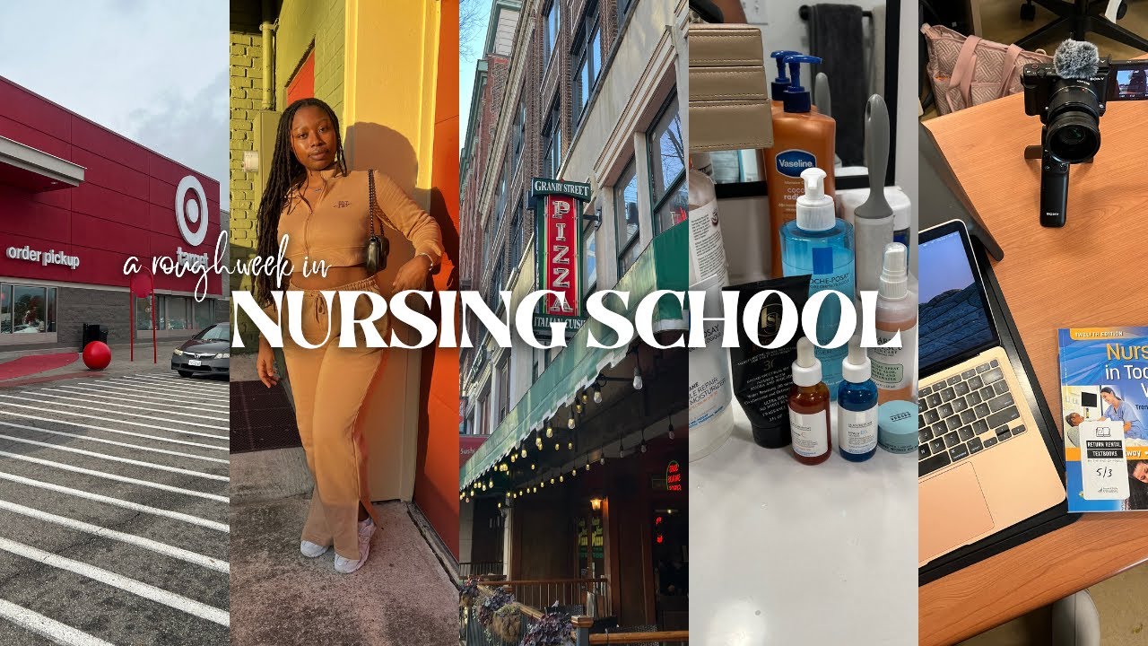 A ROUGH WEEK IN NURSING SCHOOL🩺GRWM + FAILING MY EXAM + SELF CARE + COOKING + STUDYING + HAULS & MO!