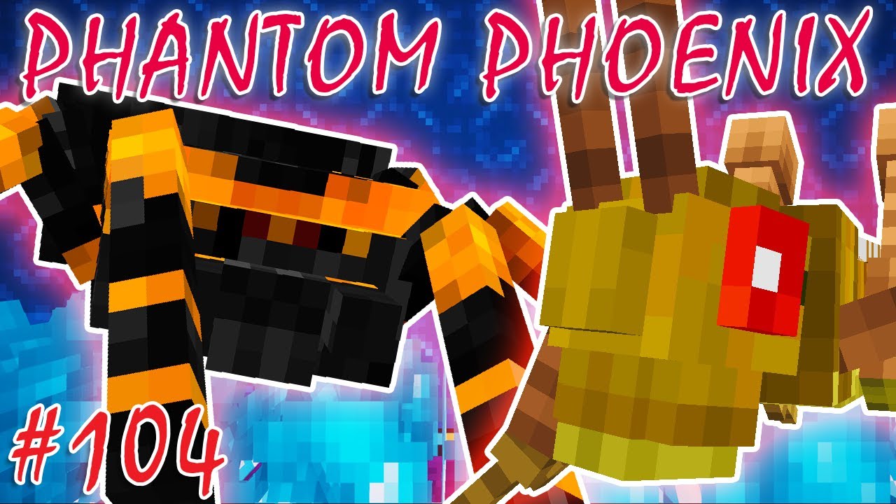 TARANTULAS & LOCUSTS! | Minecraft - Phantom Phoenix Modpack #104