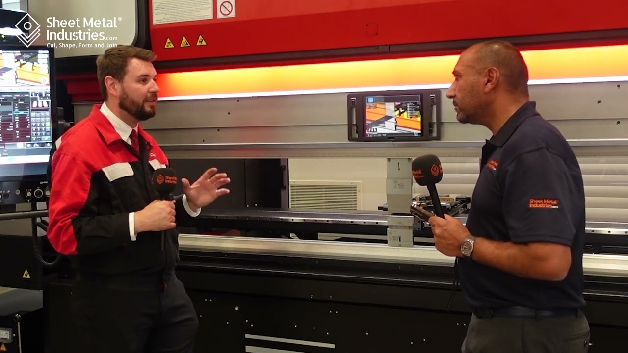 Amada Open House - EGB-ATCe Press Brake - Sheet Metal Industries
