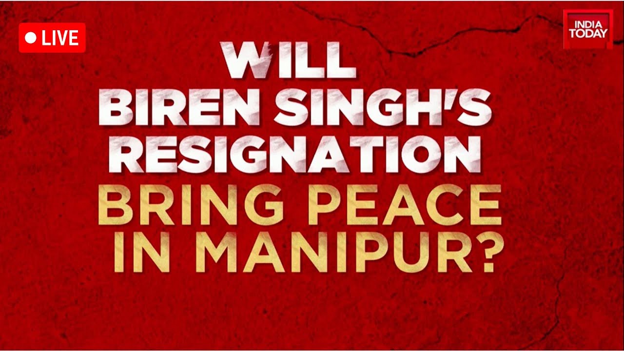 Manipur CM Resigns LIVE: N Biren Singh Resigns From Chief Minister's Post Following Violence