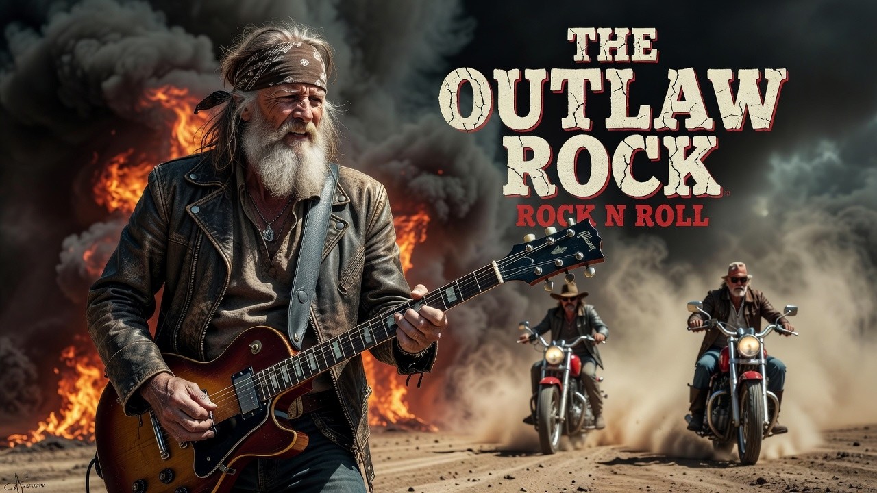 The Outlaw Rock Legends 🔥 Steel Guitars, Red Dirt Roads & Rebel Souls