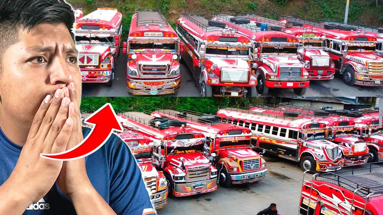 La terminal de buses más grande de Guatemala