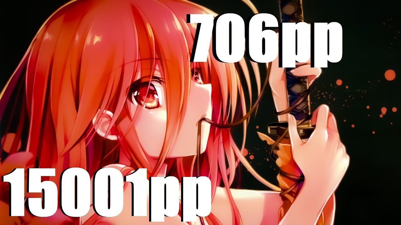 [osu!] REACHING 15,000PP WITH THIS PLAY (706pp)
