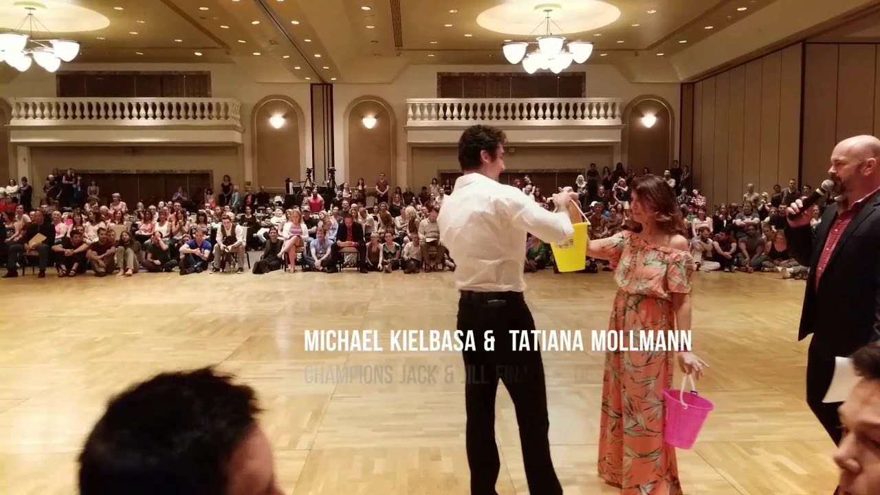 Michael Kielbasa &  Tatiana Mollmann West Coast Swing Champions J&J -  Desert City Swing 2017