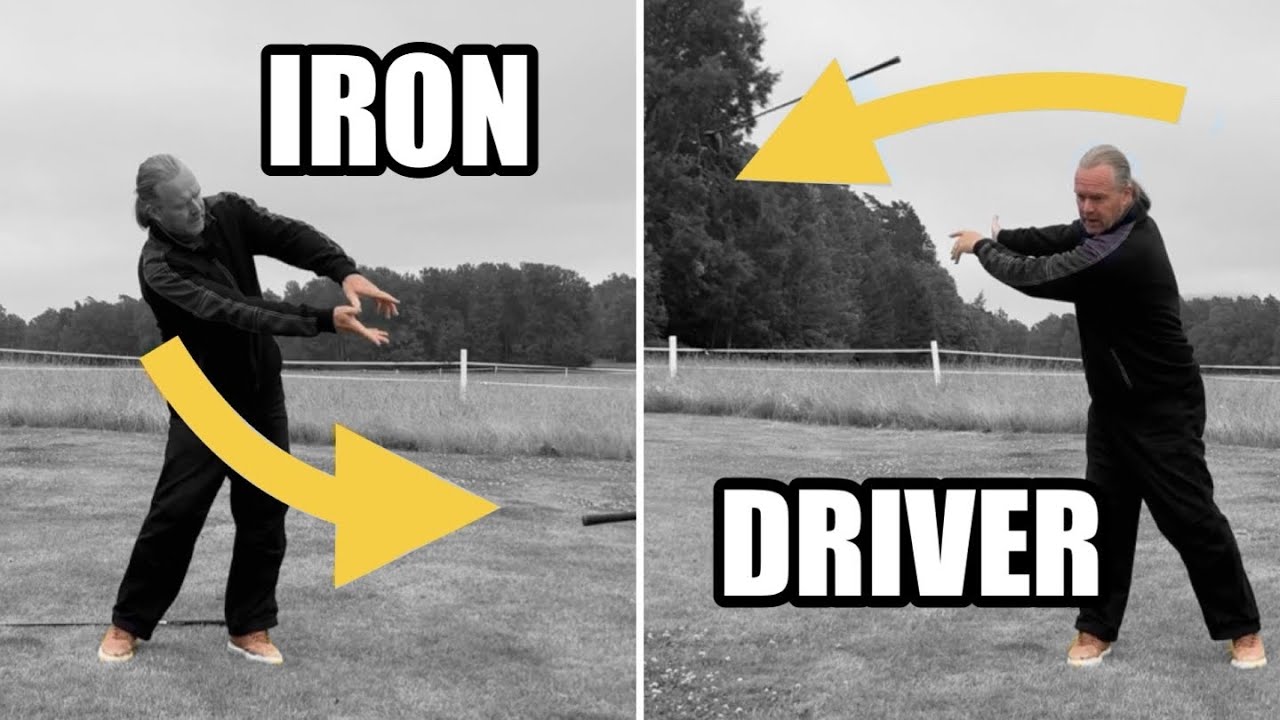 The simple push. Driver vs Iron...