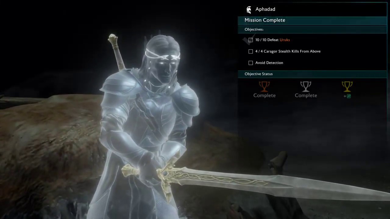 LotR:Me - Shadow of War - Aphadad Challenge - Perfect