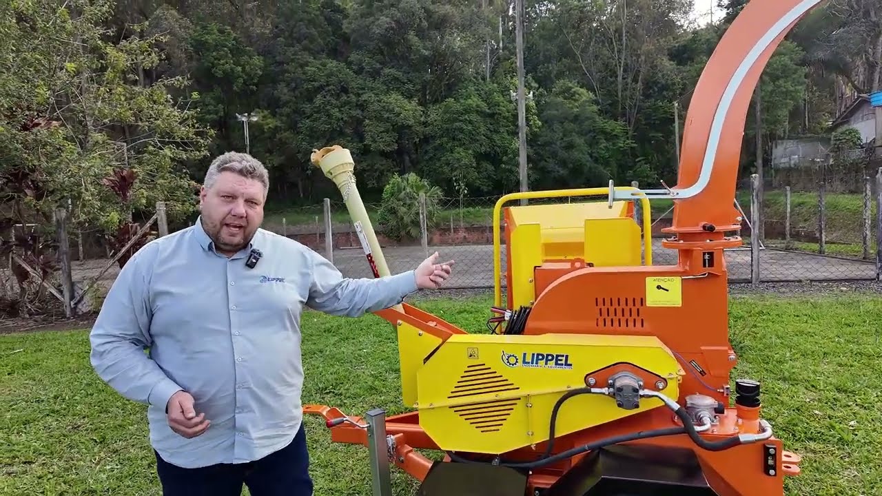 #PDU200TR Apresentamos o Triturador de Galhos, Podas e Resíduos Verdes PDU200TR