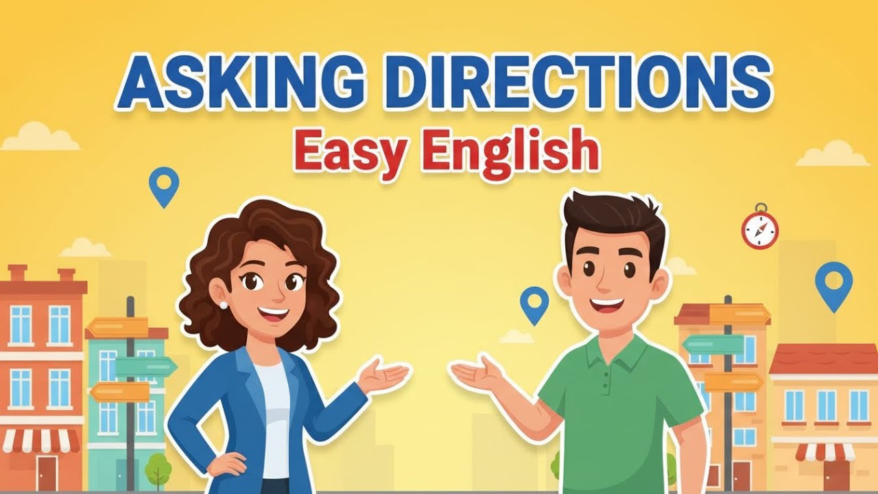 English for Asking and Giving Directions | Daily English Studio