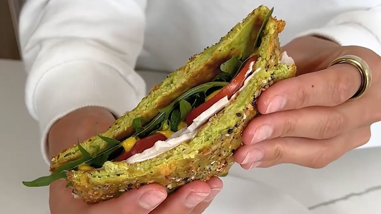 Авокадовый хлеб из 3 ингредиентов 🥑
