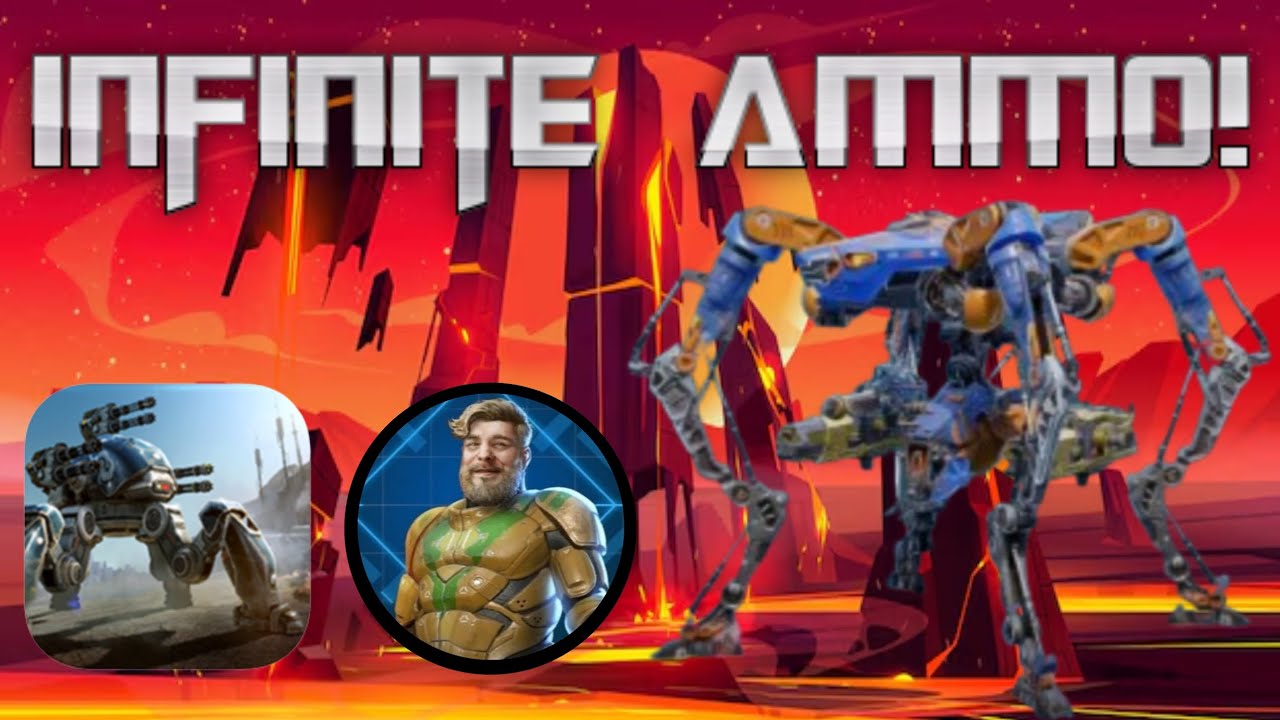 THIS BUILD GIVES DUX UNLIMITED AMMO! INFINITE DAMAGE! (War Robots)
