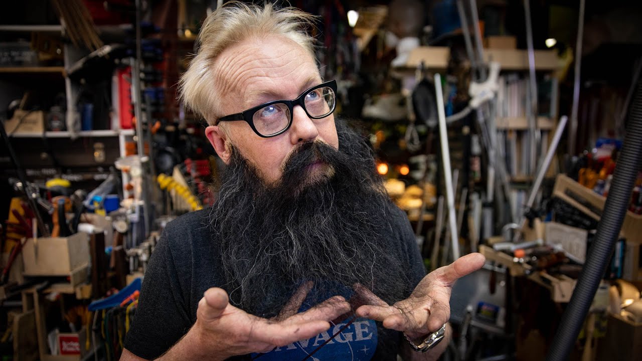 Adam Savage's One Day Build: Fake Beard Wiring!