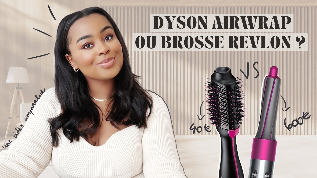 Quelle est la MEILLEURE brosse SOUFFLANTE pour cheveux CREPUS | Faire un brushing sur cheveux afro