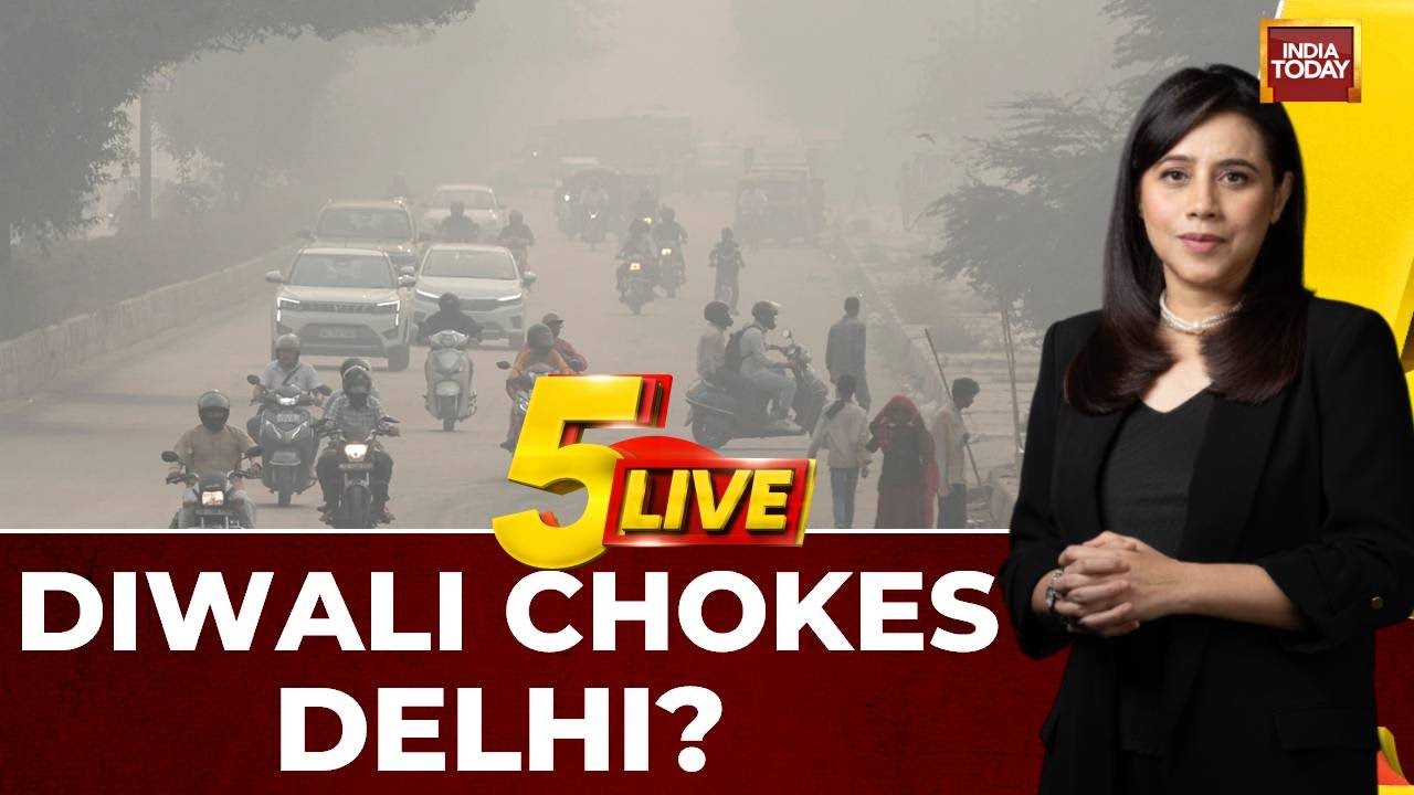 Delhi Chokes: Political Smog Thickens As AAP, BJP Clash Over Diwali Pollution | India Today