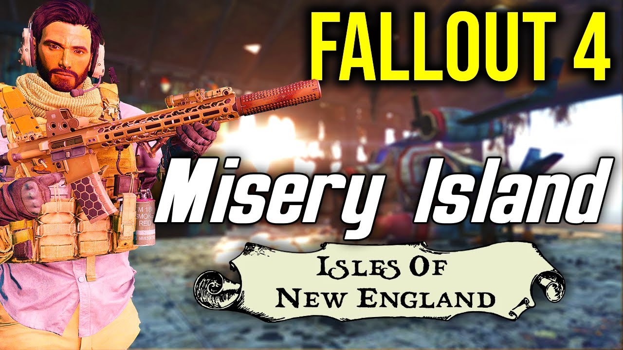 Этот новый мод заданий для Fallout 4 &mdash; просто БЕЗУМИЕ!&hellip; | Misery Island (мод DLC, дружественный к...