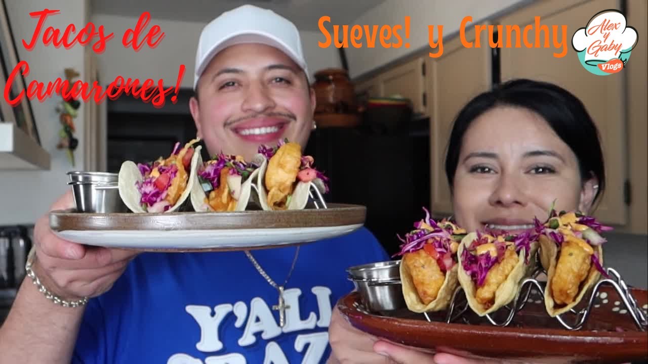 LOS MEJORES TACOS DE CAMARON!! |RECETA