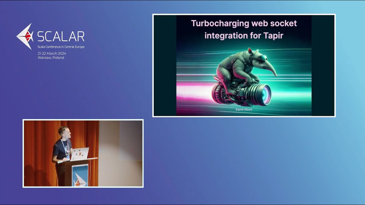 Kamil Kloch TURBOCHARGING WEB SOCKET INTEGRATION FOR TAPIR Scalar Conference 2024