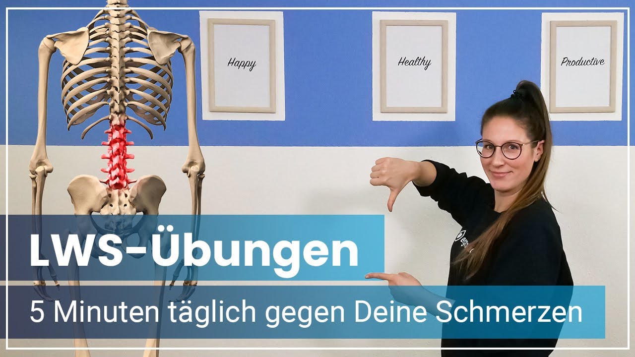 LWS &Uuml;bungen ➡️ 5 Minuten t&auml;glich gegen Schmerzen