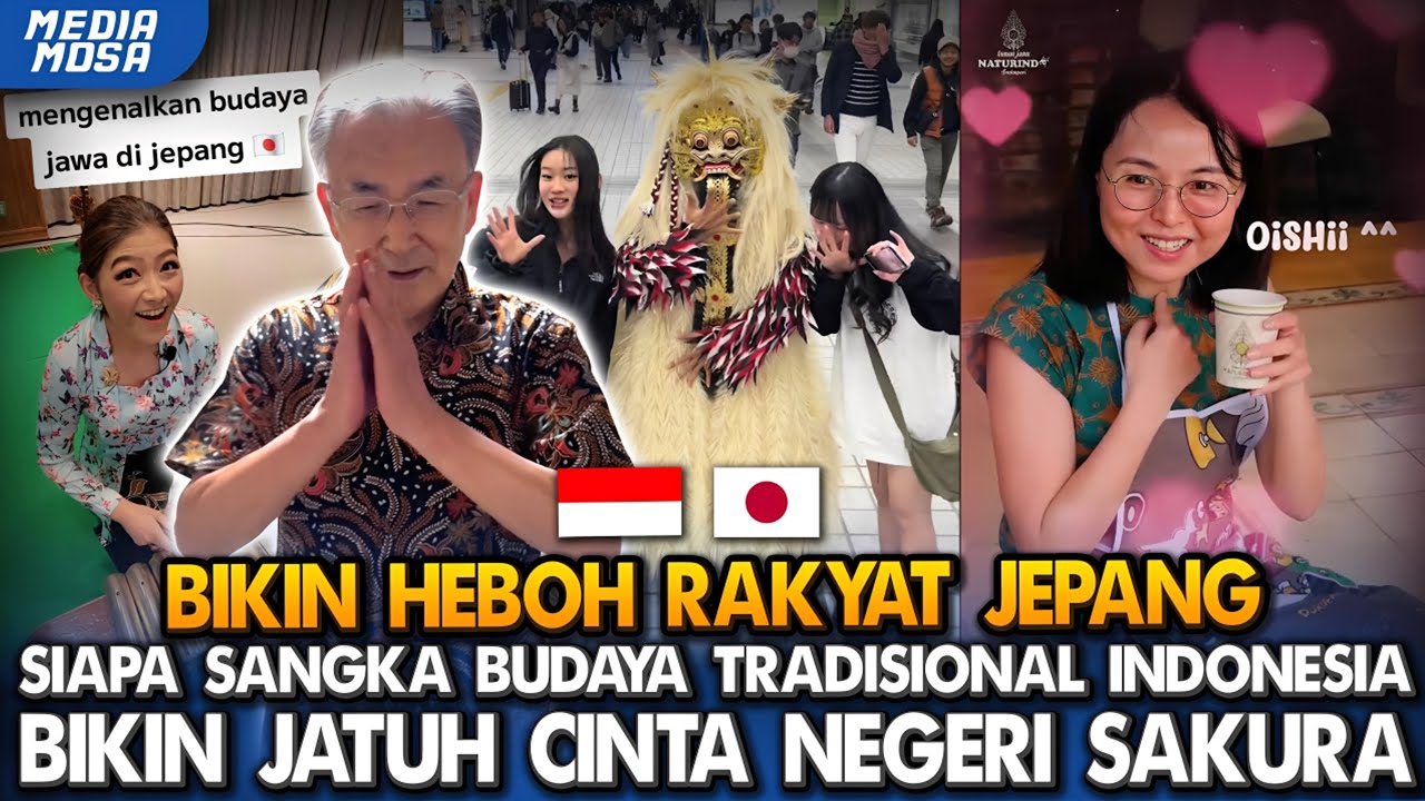💫Jepang Kecanduan Budaya Tradisional Indonesia! Netizen Heboh Ini Soft Power Indonesia Sesungguhnya!