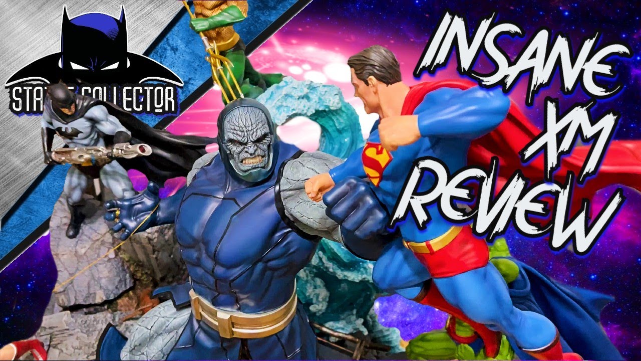 💥FIRST ON YOUTUBE! JLA Vs Darkseid Diorama Statue Review | XM Studios