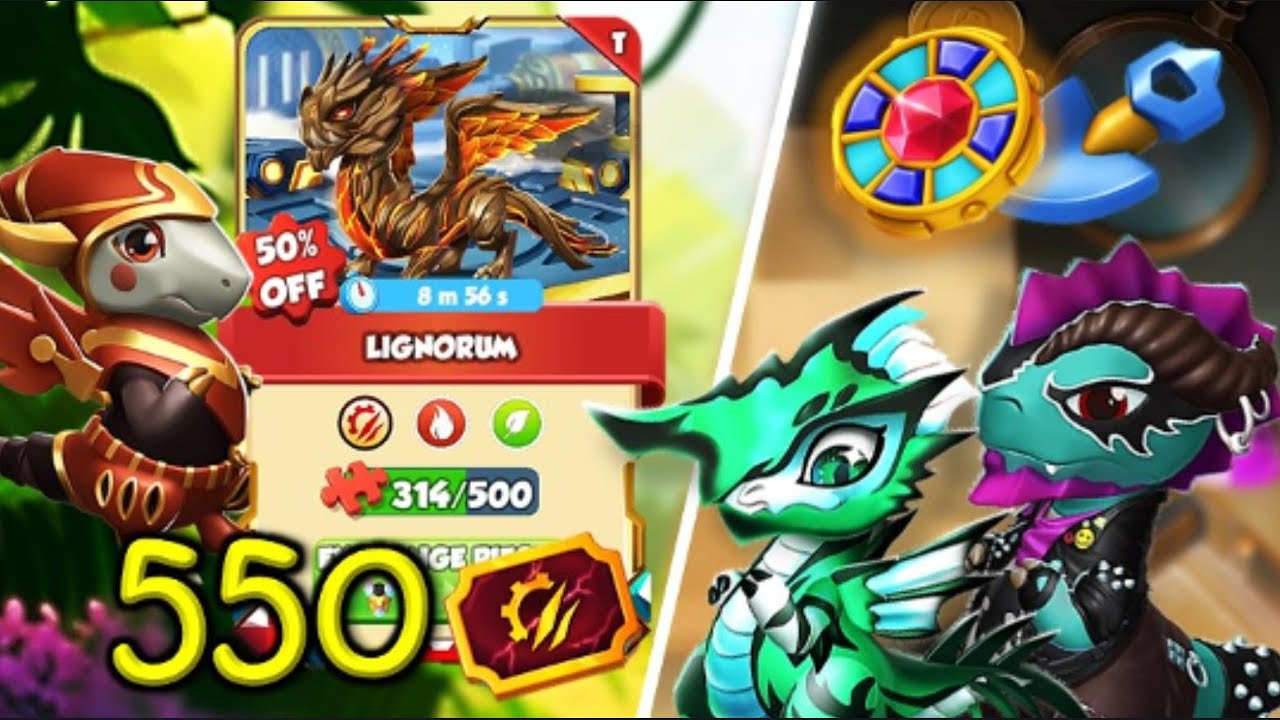 314/500 Tyrant Lignorum Dragon | Started Treasure Hunt Event with Hardcore Dragon | DML