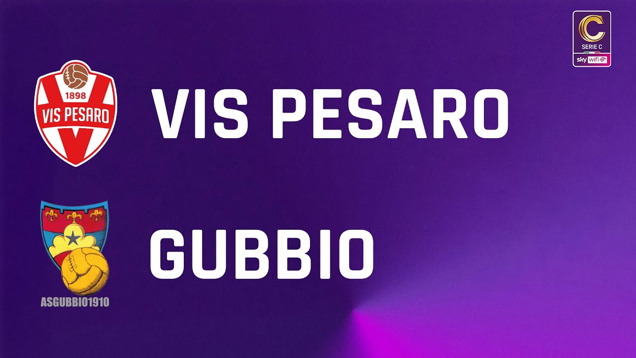 Vis Pesaro - Gubbio 1-1 | Gli Highlights