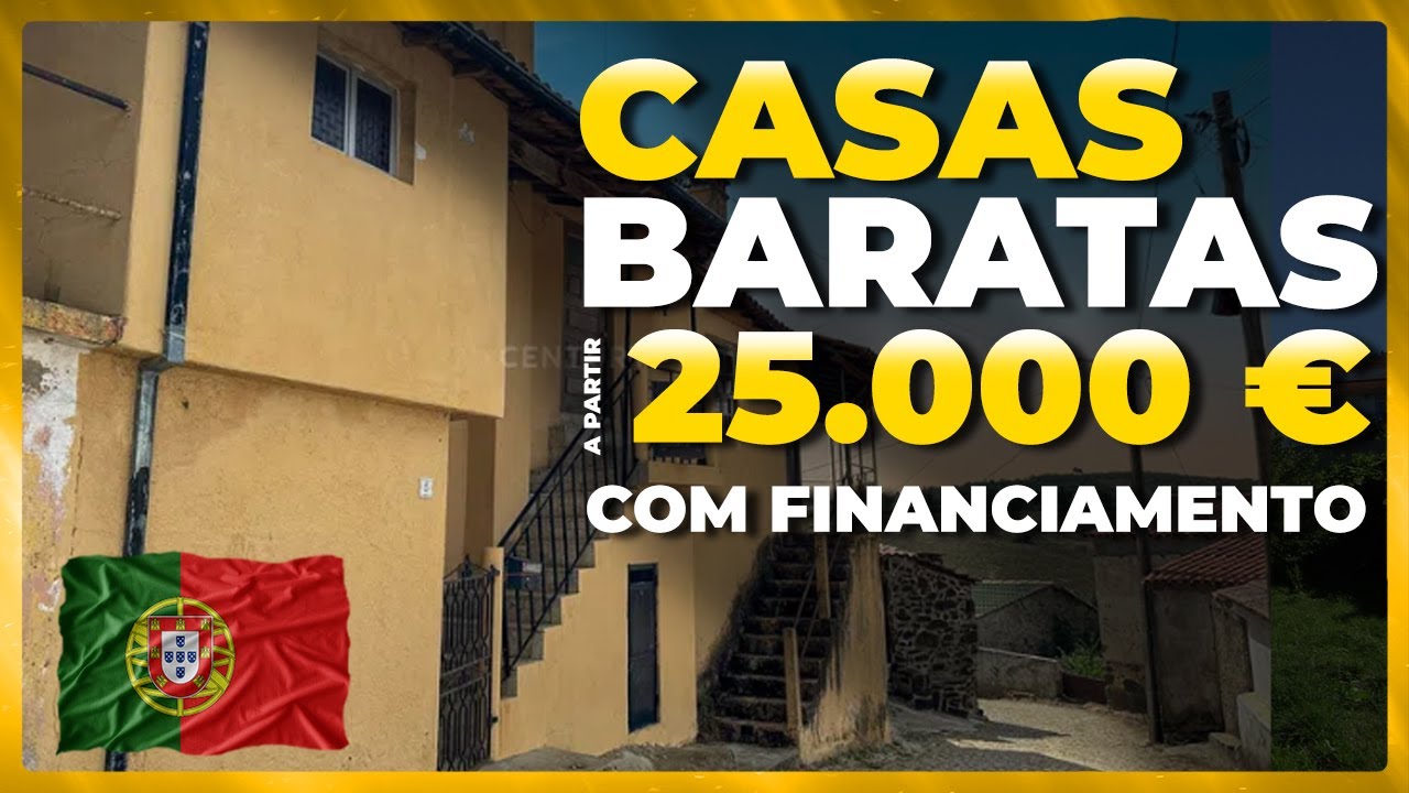 CASAS BARATAS EM PORTUGAL + FINANCIAMENTO (Bragança)